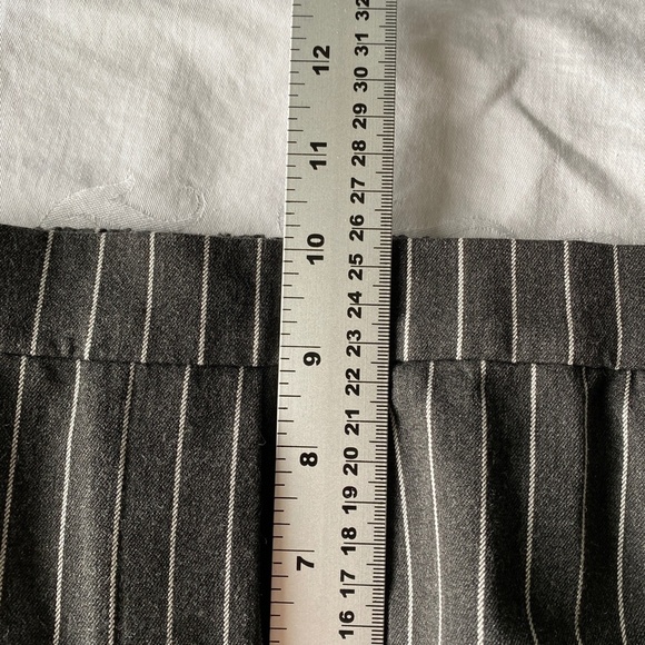 Hudson‎ North Women's Charcoal Pinstriped Pull On Pants Size Medium - Picture 10 of 13